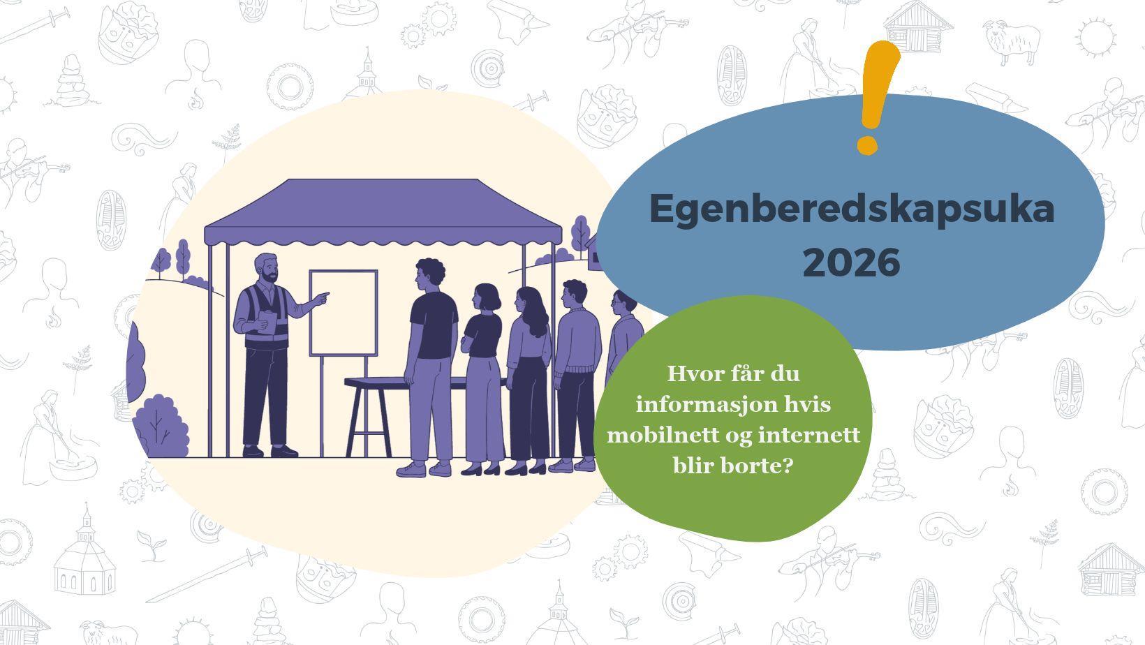 Lenke til artikkel: Egenberedskapsuka 2026: Vet du hvor du får informasjon hvis mobilnett og internett blir borte?